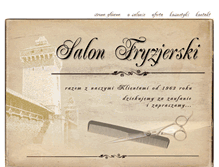 Tablet Screenshot of fryzjer-polski.pl